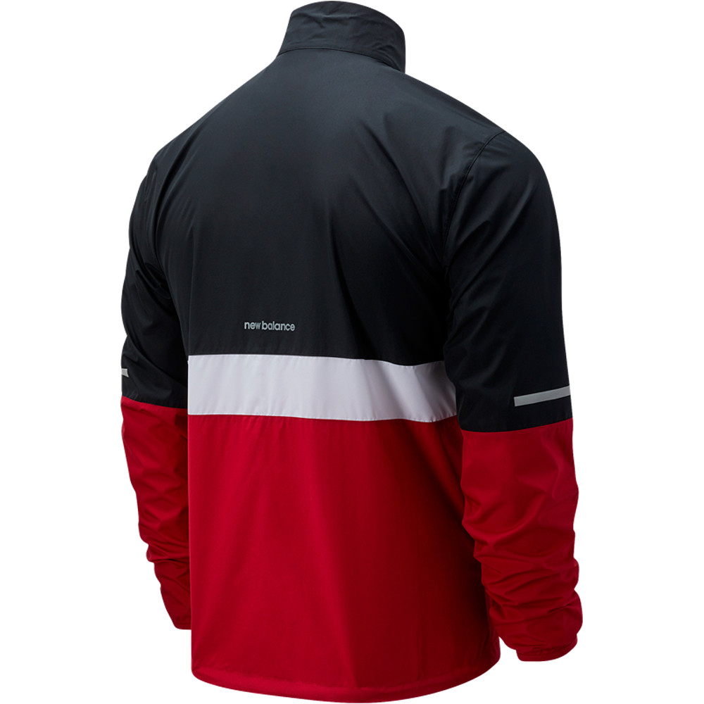 New Balance CHAQUETA RUNNING HOMBRE New Balance Accelerate Jacket vista trasera New Balance CHAQUETA RUNNING HOMBRE New Balance Accelerate Jacket vista trasera