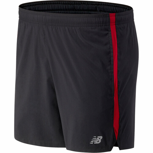 NEW BALANCE ACCELERATE 5 INCH SHORT negro