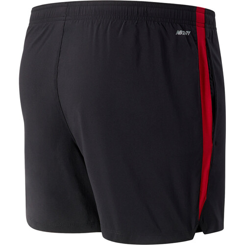 NEW BALANCE ACCELERATE 5 INCH SHORT negro
