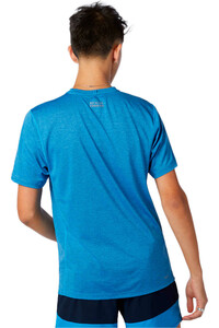New Balance camiseta técnica manga corta hombre New Balance Impact Run Short Sleeve vista trasera New Balance camiseta técnica manga corta hombre New Balance Impact Run Short Sleeve vista trasera