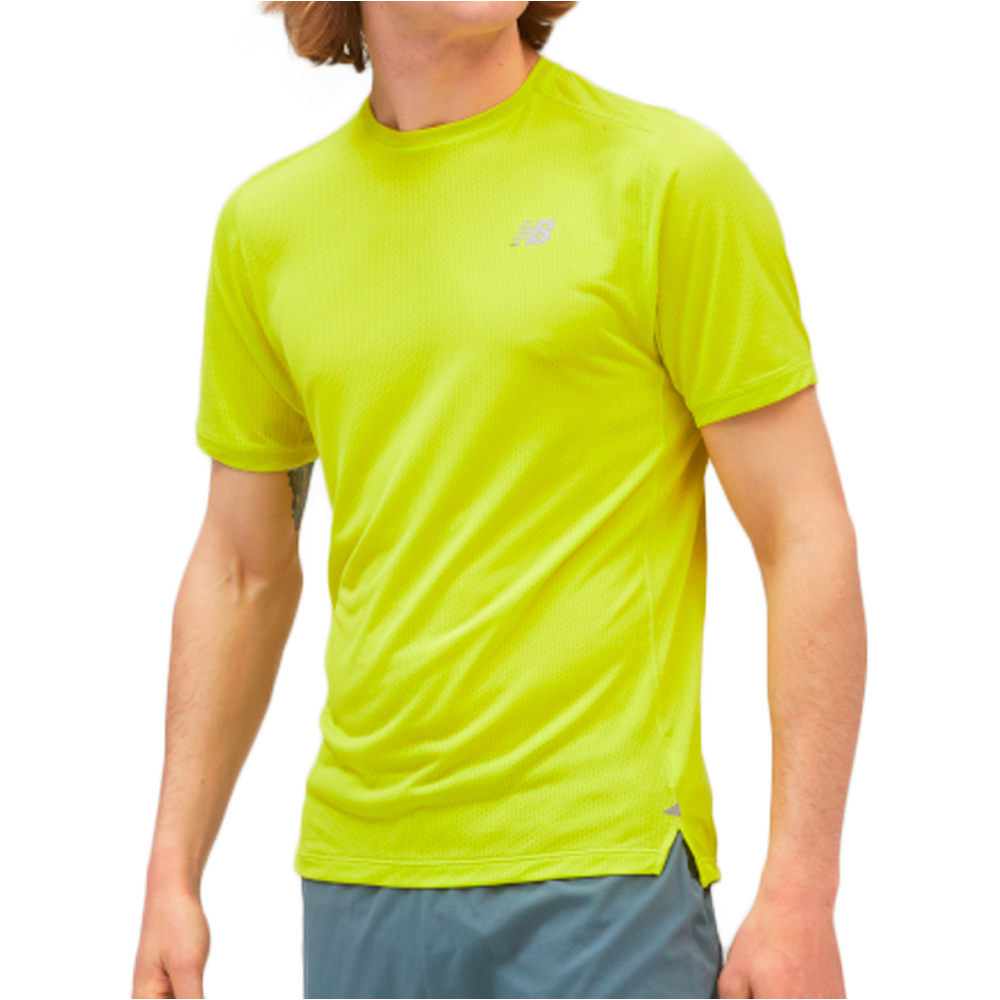 New Balance camiseta técnica manga corta hombre New Balance Impact Run Short Sleeve vista detalle New Balance camiseta técnica manga corta hombre New Balance Impact Run Short Sleeve vista detalle