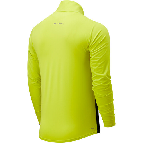 NEW BALANCE ACCELERATE HALF ZIP amarillo