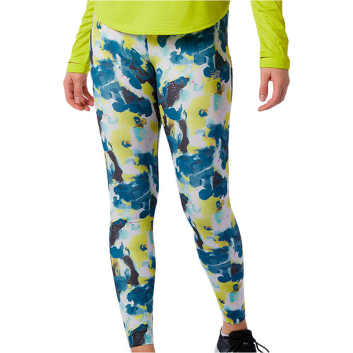 NEW BALANCE PRINTED ACCELERATE TIGHT azul