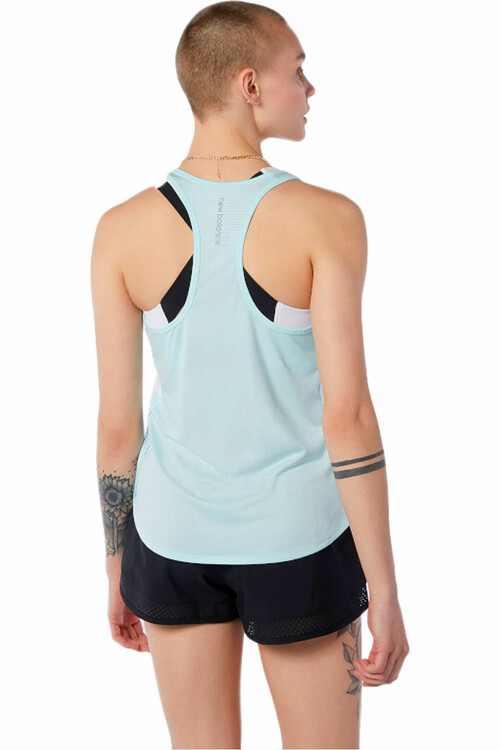 NEW BALANCE PRINTED ACCELERATE TANK rosa
