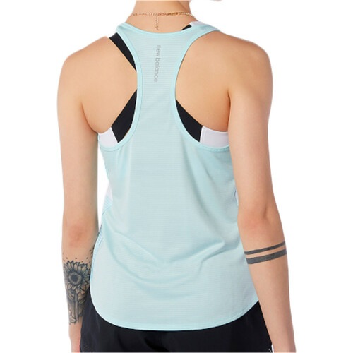 NEW BALANCE PRINTED ACCELERATE TANK rosa