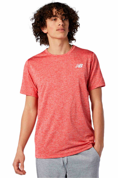 NEW BALANCE TENACITY TEE rojo