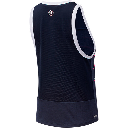 NEW BALANCE PRINTED FAST FLIGHT TANK azul