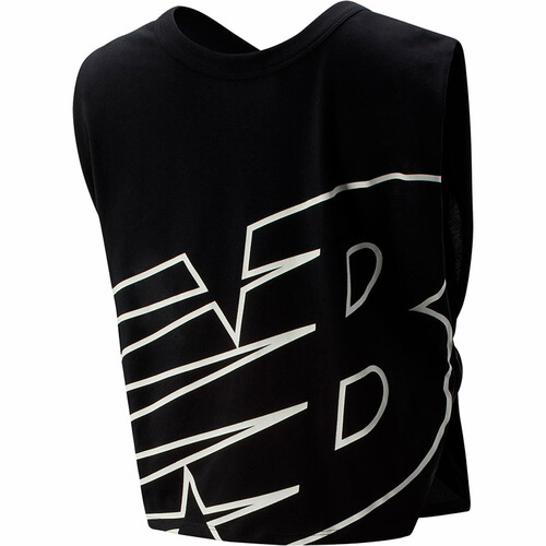 NEW BALANCE RELENTLESS GRAPHIC TANK negro