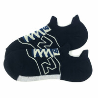 DOUBLE TAB SNEAKER NO SHOW - 1 PR DOUBLE TAB SNEAKER NO SHOW - 1 PR