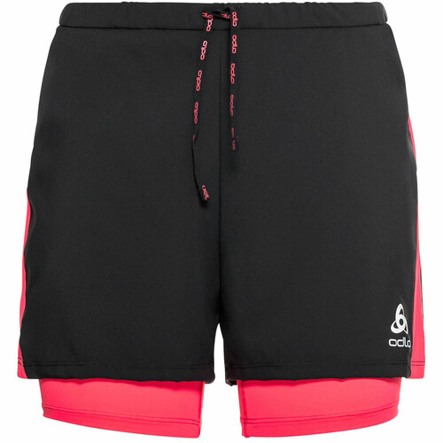 ODLO 2-IN-1 SHORT ESSENTIAL 3 INCH negro