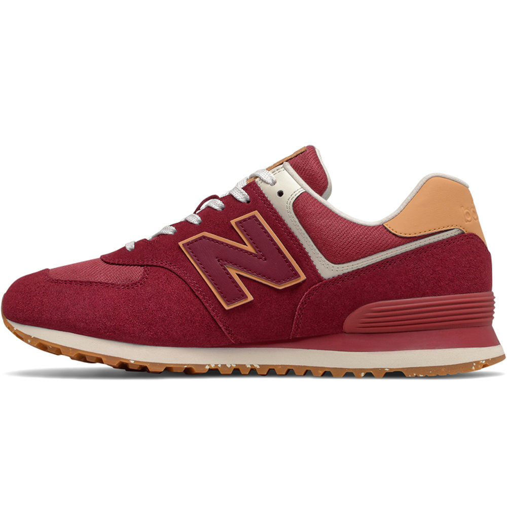 New Balance zapatilla moda hombre New Balance Classic 574v2 Sustainability GN lateral interior New Balance zapatilla moda hombre New Balance Classic 574v2 Sustainability GN lateral interior