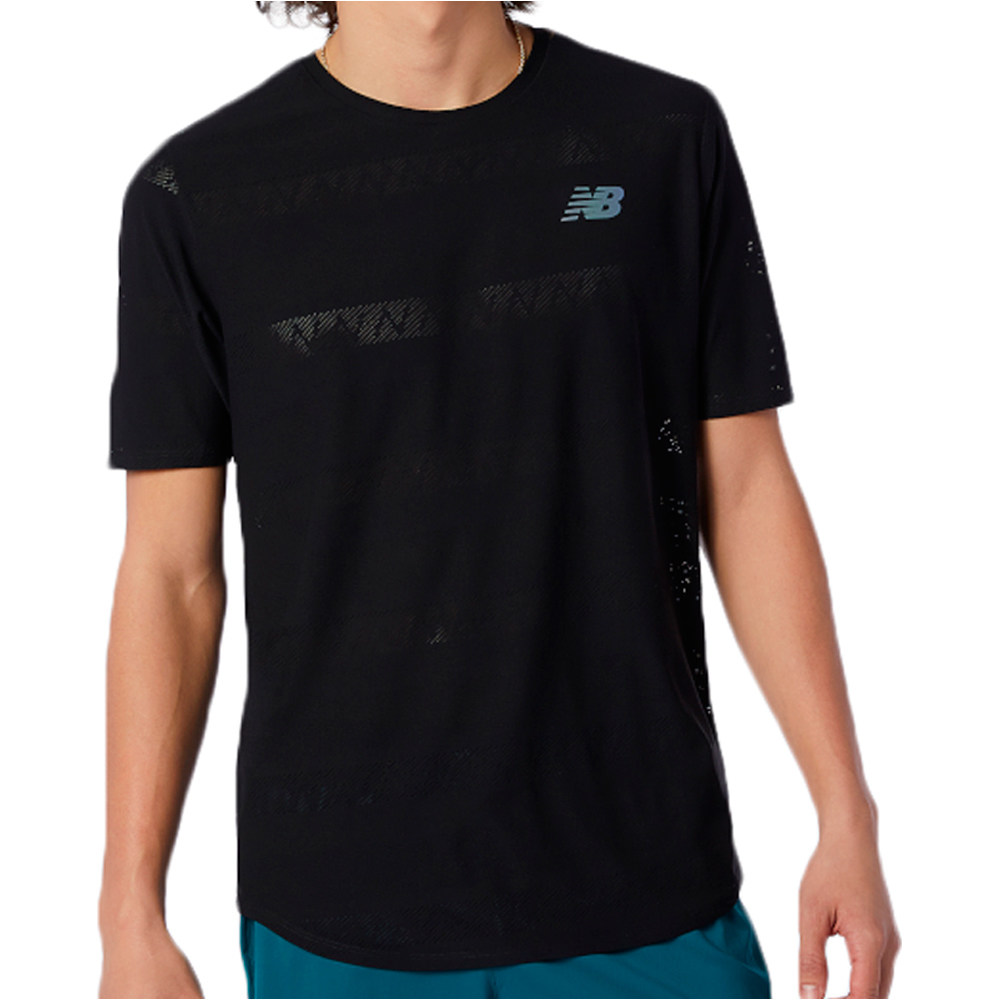 New Balance camiseta manga corta hombre New Balance Q Speed Jacquard Short Sleeve 03 New Balance camiseta manga corta hombre New Balance Q Speed Jacquard Short Sleeve 03
