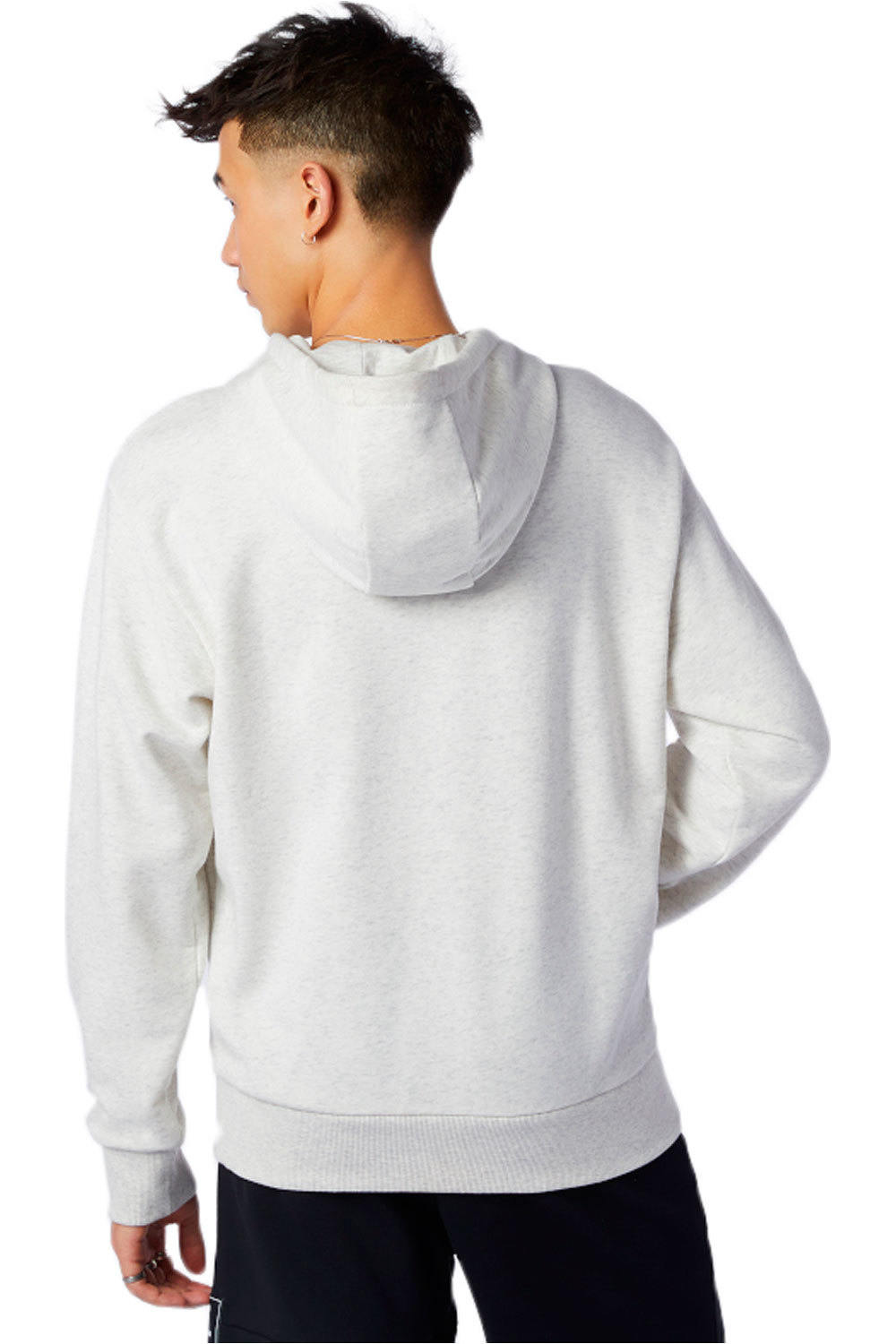New Balance sudadera hombre New Balance NB Essentials Athletic Club Hoodie vista trasera New Balance sudadera hombre New Balance NB Essentials Athletic Club Hoodie vista trasera