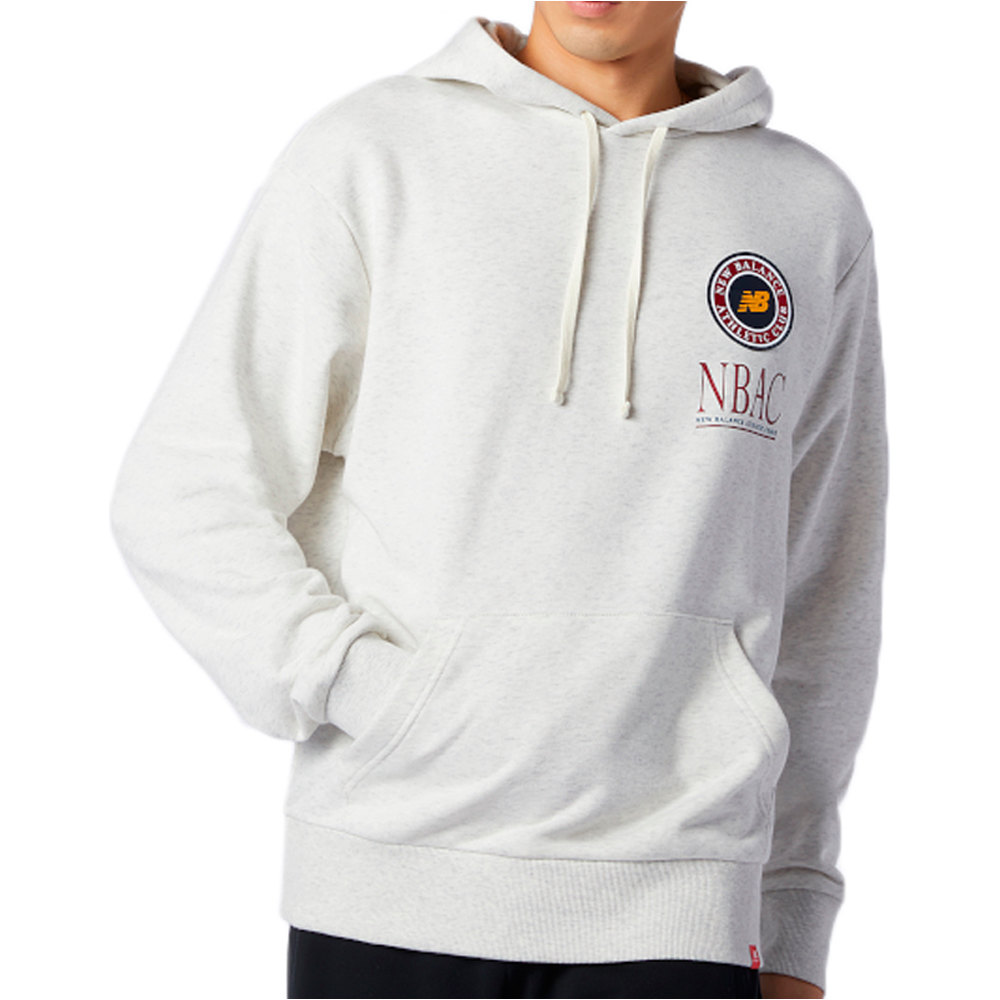 New Balance sudadera hombre New Balance NB Essentials Athletic Club Hoodie 03 New Balance sudadera hombre New Balance NB Essentials Athletic Club Hoodie 03