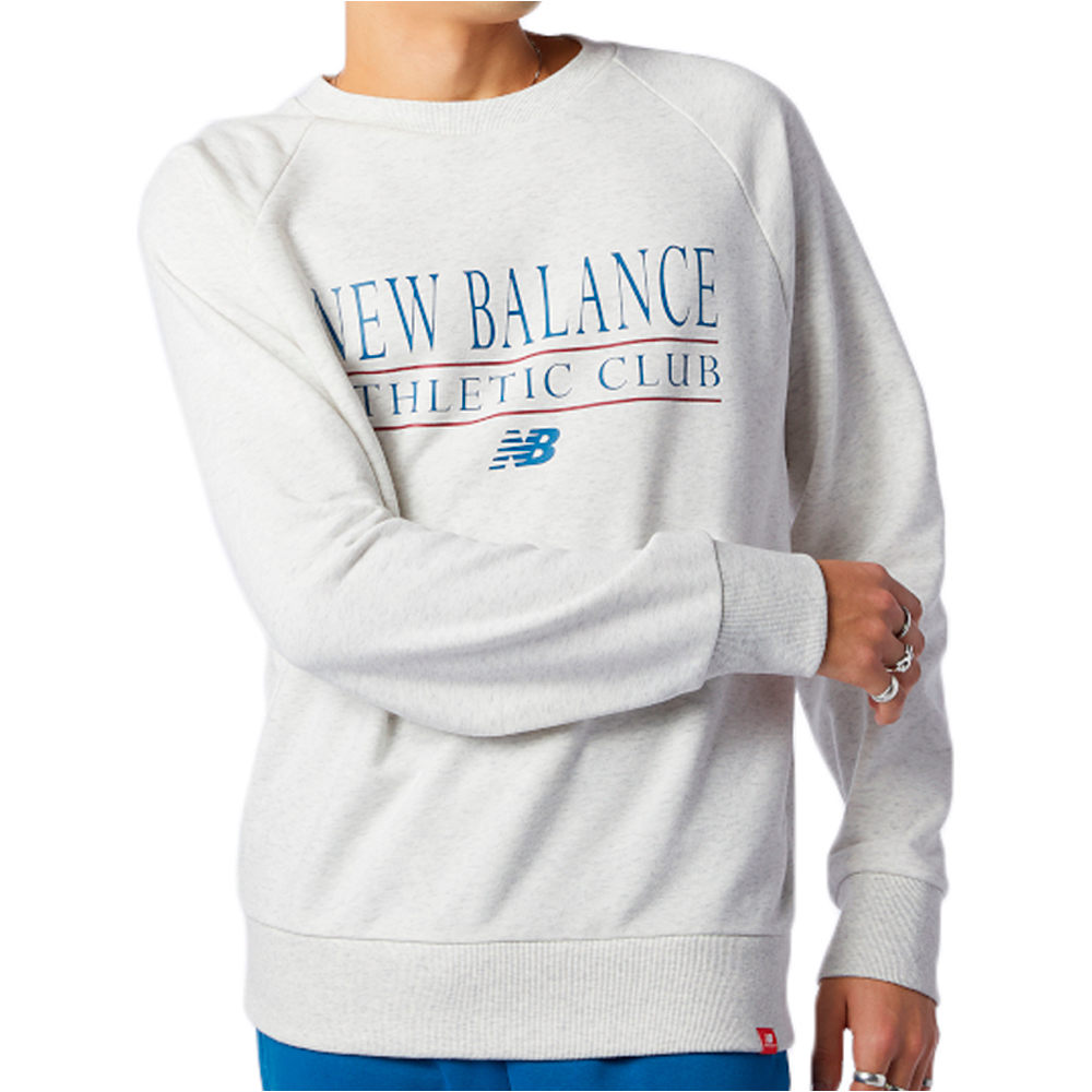 New Balance sudadera hombre New Balance NB Essentials Athletic Club Crew 03 New Balance sudadera hombre New Balance NB Essentials Athletic Club Crew 03