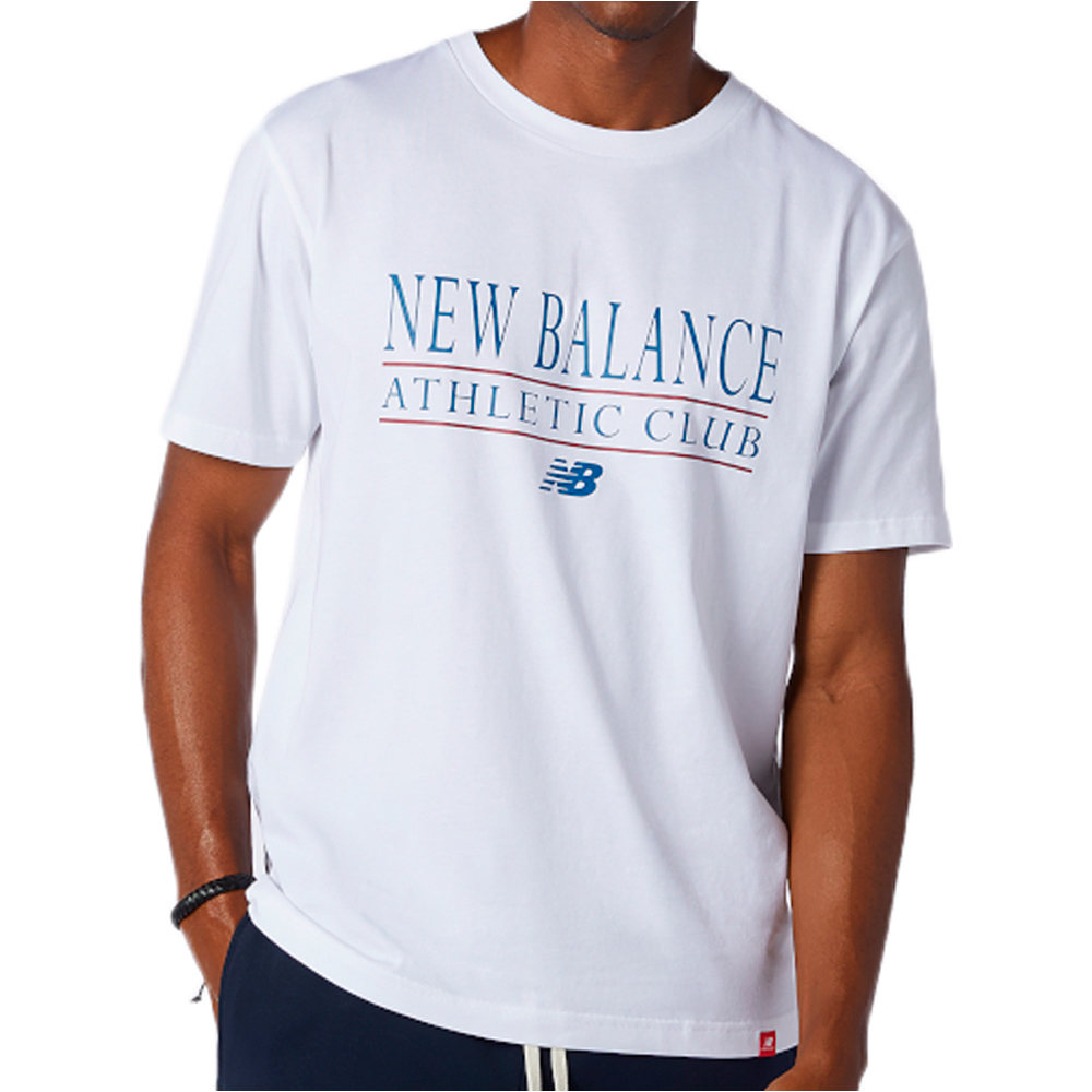 New Balance camiseta manga corta hombre New Balance NB Essentials Athletic Club Tee 03 New Balance camiseta manga corta hombre New Balance NB Essentials Athletic Club Tee 03