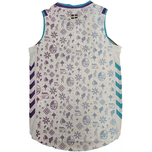 HUMMEL BILBAO BASKET AWAY T-SHIRT 22 blanco