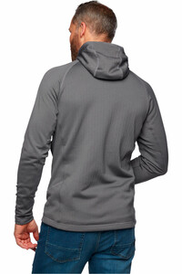 Black Diamond forro polar hombre Black Diamond M FACTOR HOODY NE vista trasera Black Diamond forro polar hombre Black Diamond M FACTOR HOODY NE vista trasera