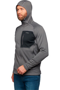 Black Diamond forro polar hombre Black Diamond M FACTOR HOODY NE vista detalle Black Diamond forro polar hombre Black Diamond M FACTOR HOODY NE vista detalle