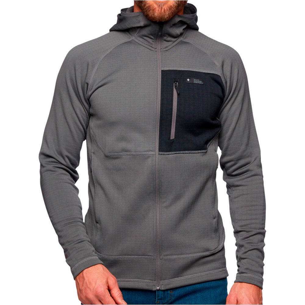 Black Diamond forro polar hombre Black Diamond M FACTOR HOODY NE 04 Black Diamond forro polar hombre Black Diamond M FACTOR HOODY NE 04