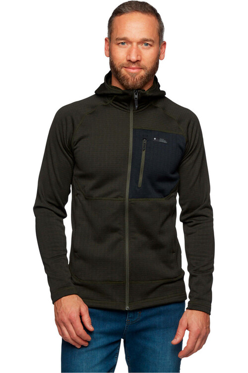 BLACK DIAMOND M FACTOR HOODY VE verde