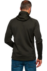 Black Diamond forro polar hombre Black Diamond M FACTOR HOODY VE vista trasera Black Diamond forro polar hombre Black Diamond M FACTOR HOODY VE vista trasera