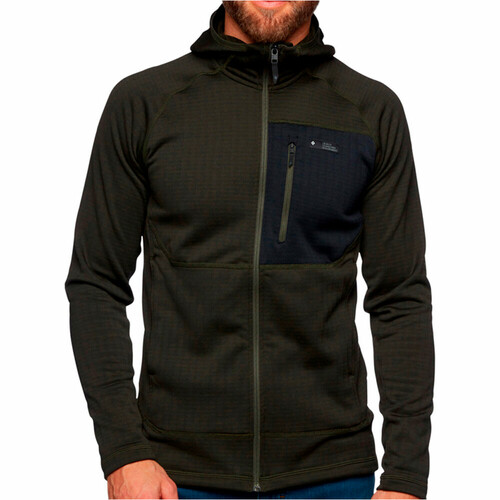 BLACK DIAMOND M FACTOR HOODY VE verde