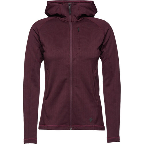 BLACK DIAMOND W FACTOR HOODY rojo