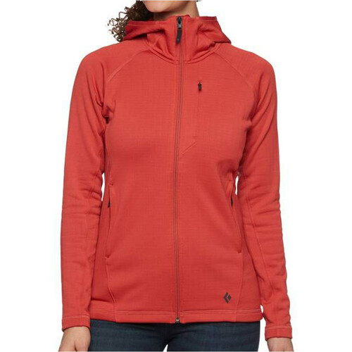 BLACK DIAMOND W FACTOR HOODY marron