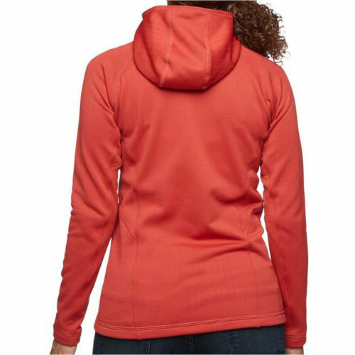 BLACK DIAMOND W FACTOR HOODY marron