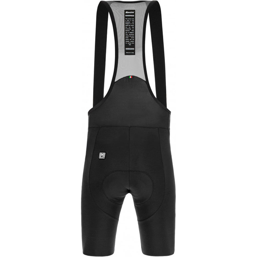 Santini culotte corto hombre Santini TONO DINAMO - BIB SHORTS vista trasera Santini culotte corto hombre Santini TONO DINAMO - BIB SHORTS vista trasera
