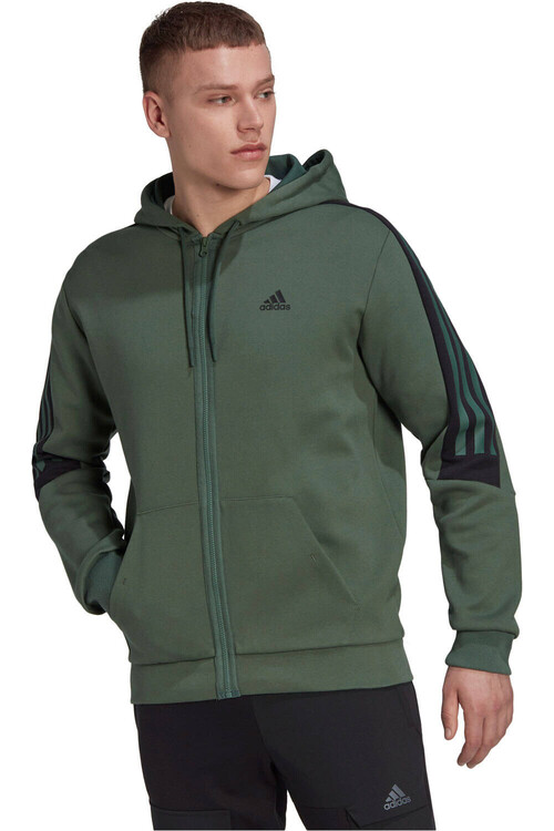 ADIDAS M FI 3S FZ verde