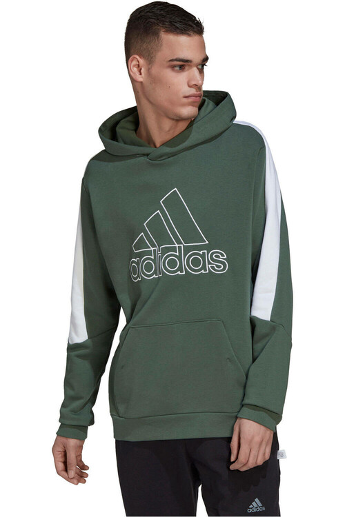 ADIDAS M FI BOS HOODIE verde