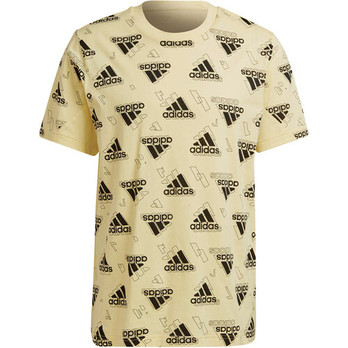 ADIDAS M FL GFX TEE amarillo