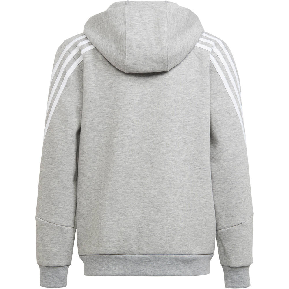 adidas sudadera niño Future Icons 3 bandas (con capucha) vista trasera adidas sudadera niño Future Icons 3 bandas (con capucha) vista trasera