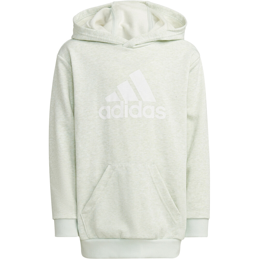 adidas sudadera niño Future Icons Badge of Sport (con capucha) vista frontal adidas sudadera niño Future Icons Badge of Sport (con capucha) vista frontal