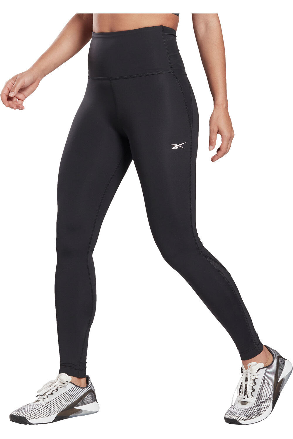 Reebok pantalones y mallas largas fitness mujer Reebok TS LUX PERFORM HR TIGHT vista frontal Reebok pantalones y mallas largas fitness mujer Reebok TS LUX PERFORM HR TIGHT vista frontal