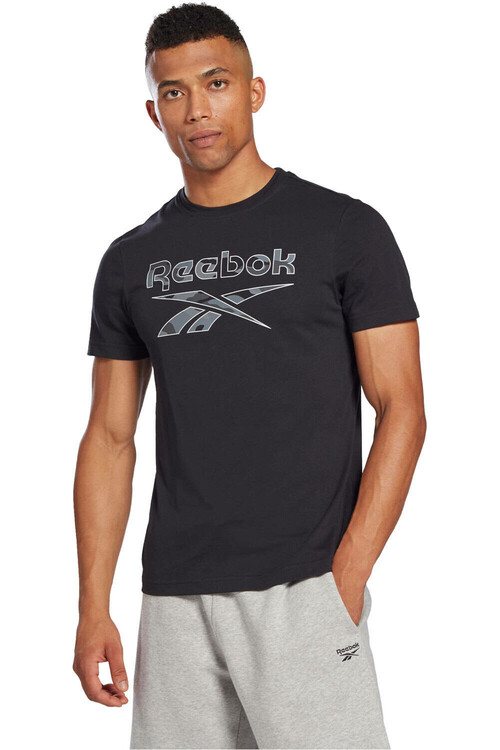REEBOK REEBOK ID CAMO T-SHIRT negro