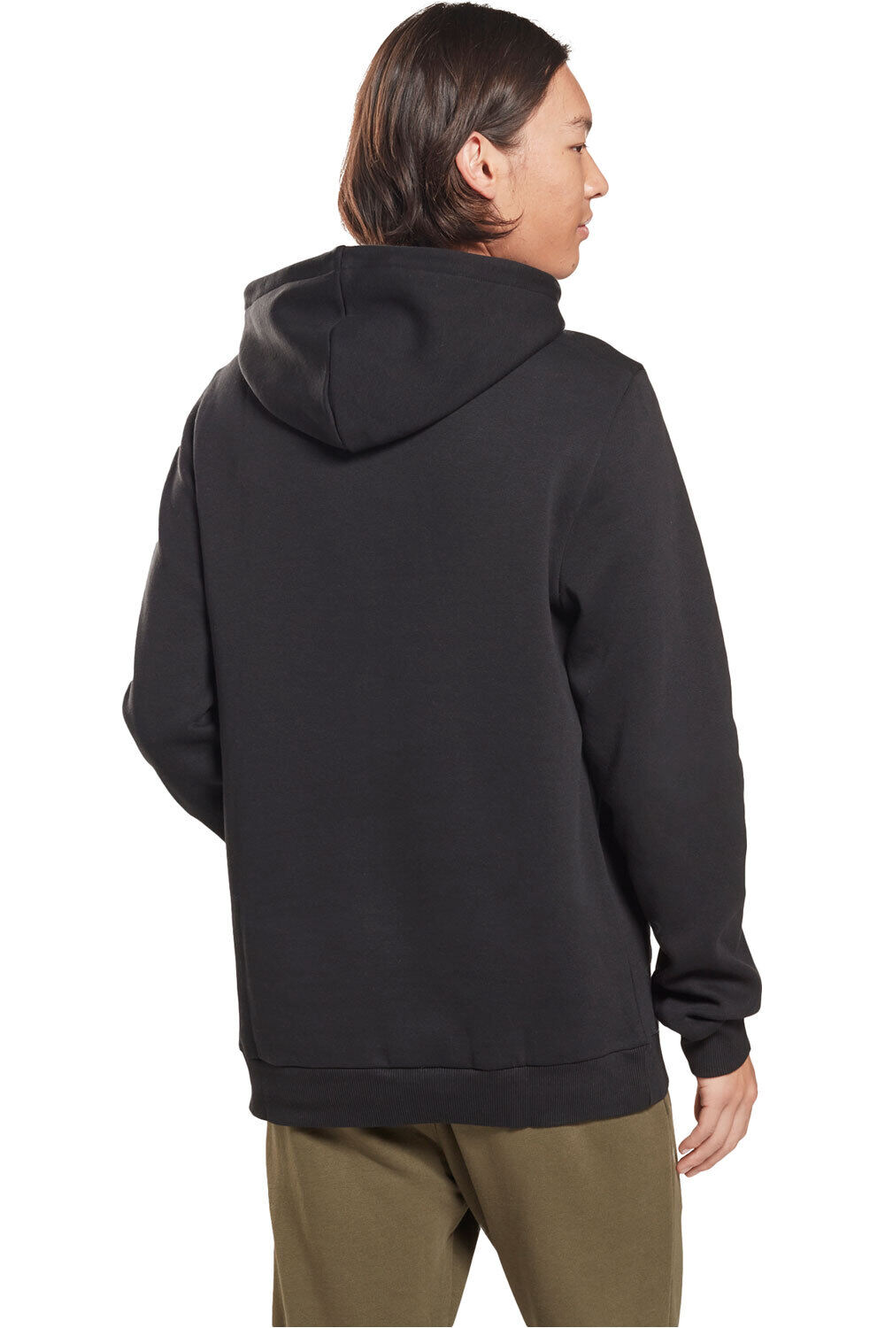 Reebok sudadera hombre Reebok RI Left Chest Logo Hood vista trasera Reebok sudadera hombre Reebok RI Left Chest Logo Hood vista trasera