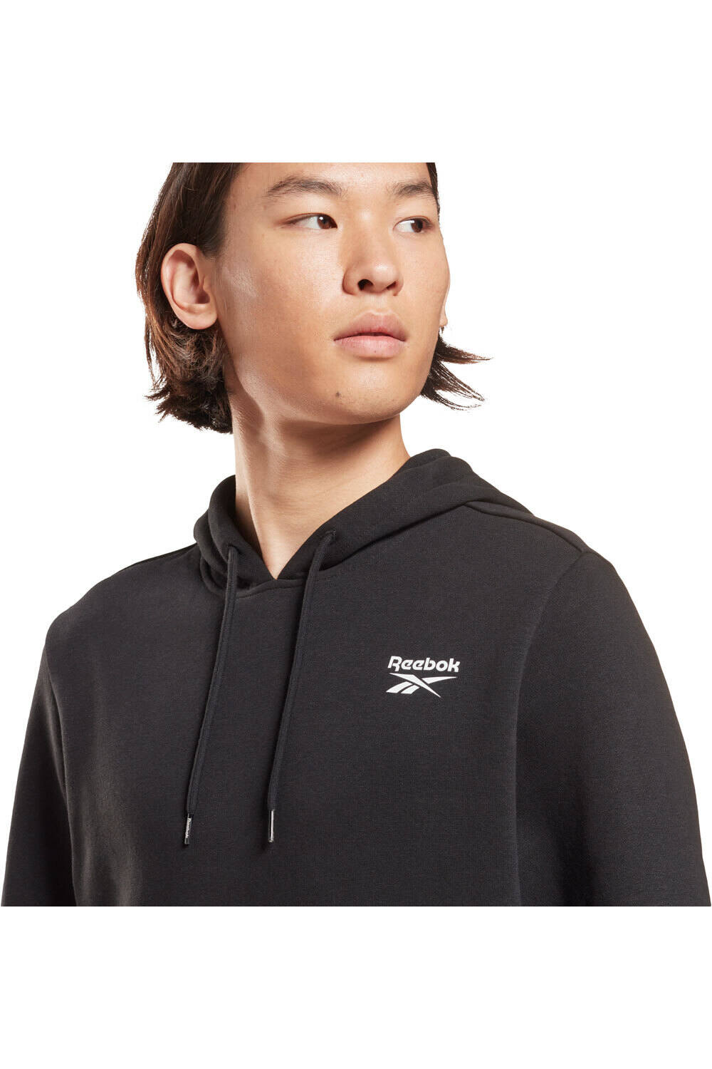 Reebok sudadera hombre Reebok RI Left Chest Logo Hood vista detalle Reebok sudadera hombre Reebok RI Left Chest Logo Hood vista detalle