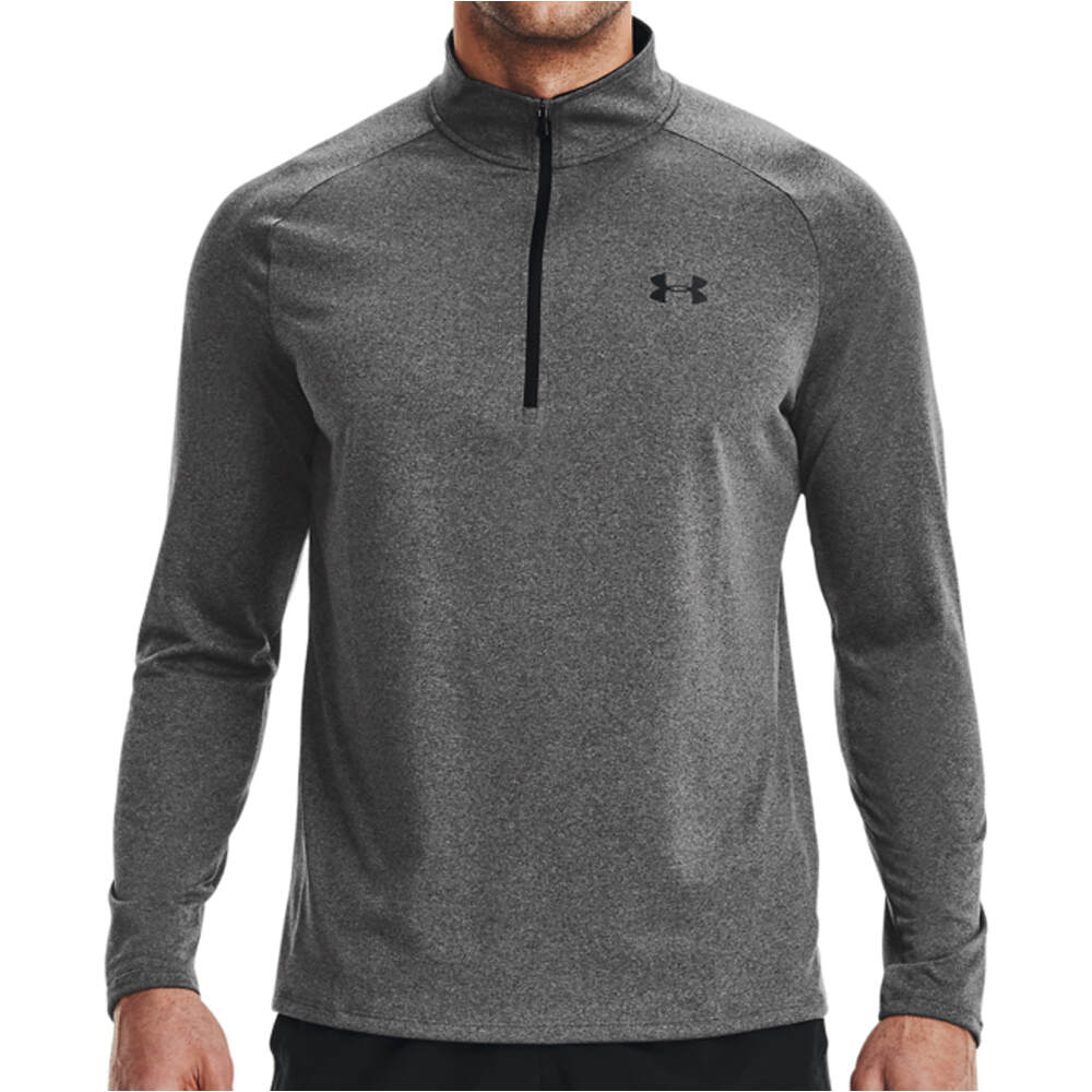Under Armour camiseta fitness hombre UA TECH 2.0 1/2 ZIP 03 Under Armour camiseta fitness hombre UA TECH 2.0 1/2 ZIP 03