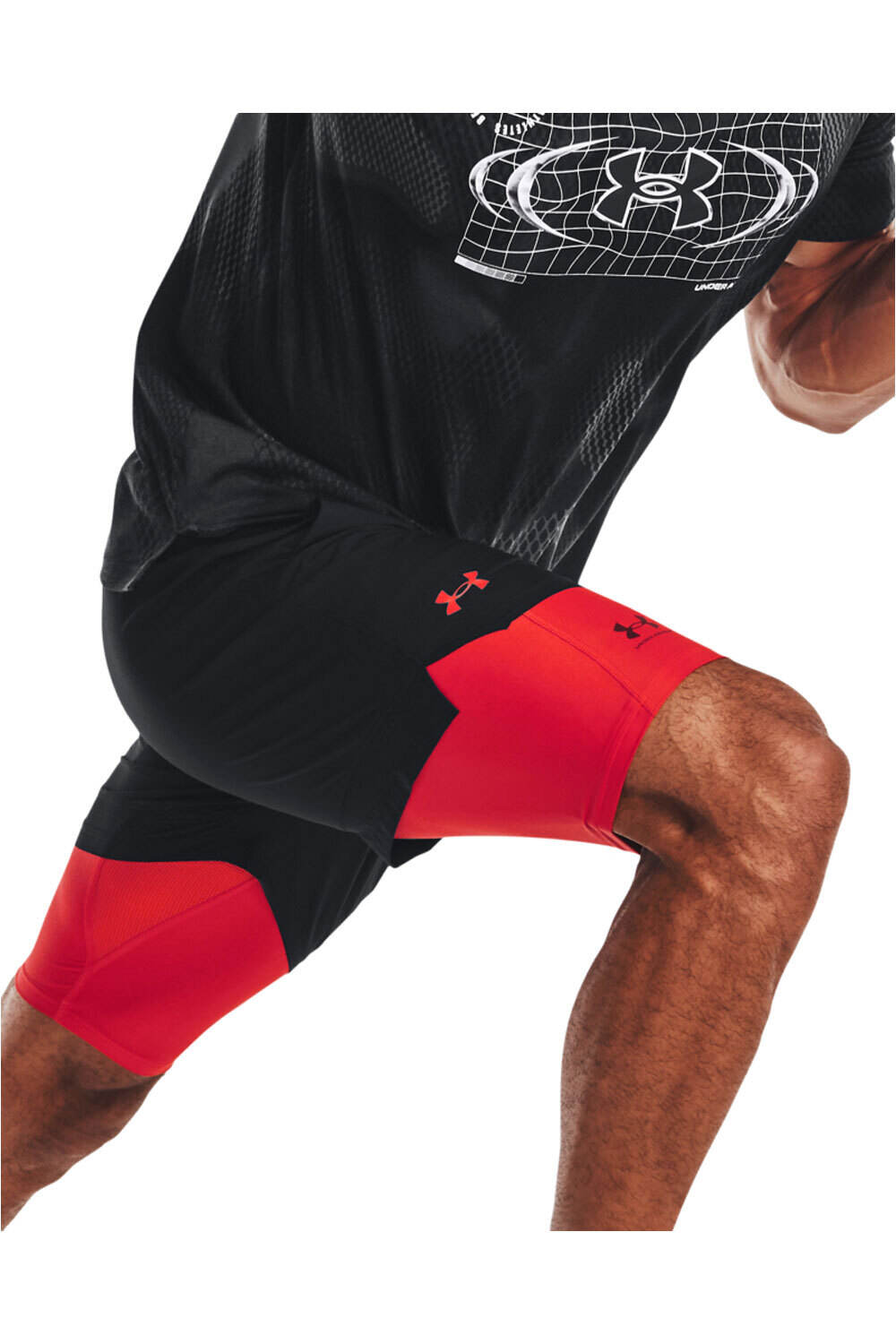 Under Armour pantalón corto fitness hombre Under Armour UA Vanish Woven 6in Shorts vista trasera Under Armour pantalón corto fitness hombre Under Armour UA Vanish Woven 6in Shorts vista trasera