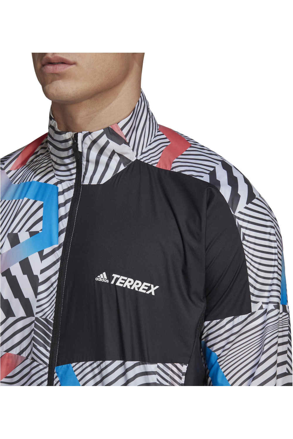 adidas Chaqueta Trail Hombre Adidas TRAIL WIND J vista detalle adidas Chaqueta Trail Hombre Adidas TRAIL WIND J vista detalle