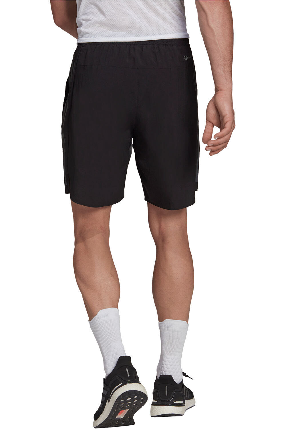 adidas pantaloneta técnica hombre Adidas RUN ICON SHO 5 vista trasera adidas pantaloneta técnica hombre Adidas RUN ICON SHO 5 vista trasera