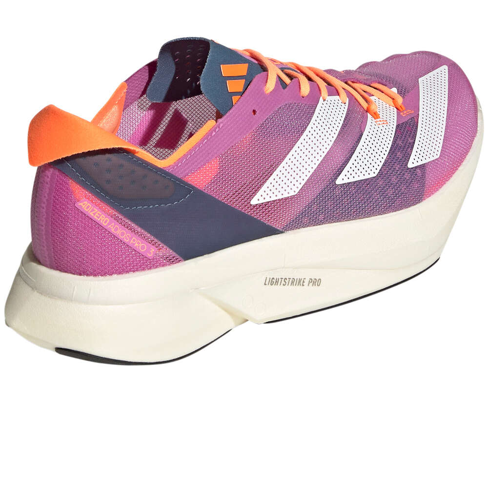 adidas zapatilla running hombre Adidas ADIZERO ADIOS PRO 3 vista trasera adidas zapatilla running hombre Adidas ADIZERO ADIOS PRO 3 vista trasera