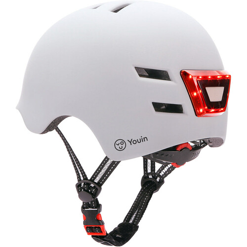 YOUIN CASCO LED M blanco