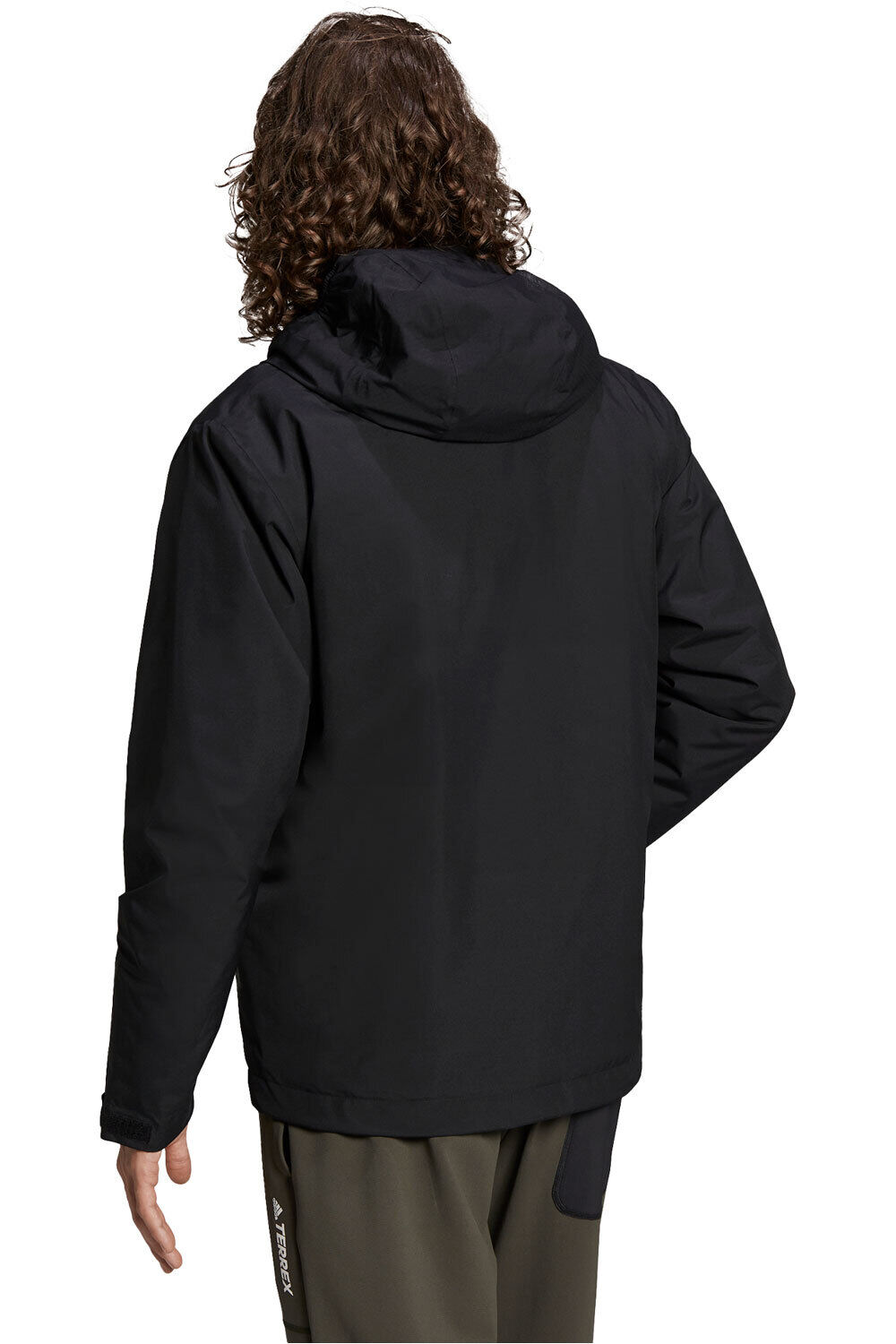 adidas chaqueta impermeable insulada hombre Adidas MT Rain Ins Jkt vista trasera adidas chaqueta impermeable insulada hombre Adidas MT Rain Ins Jkt vista trasera