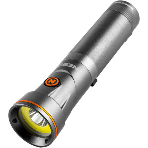 NEBO FRANKLIN PIVOT RC - LINTERNA CABEZAL PIVOTANTE 400LM gris