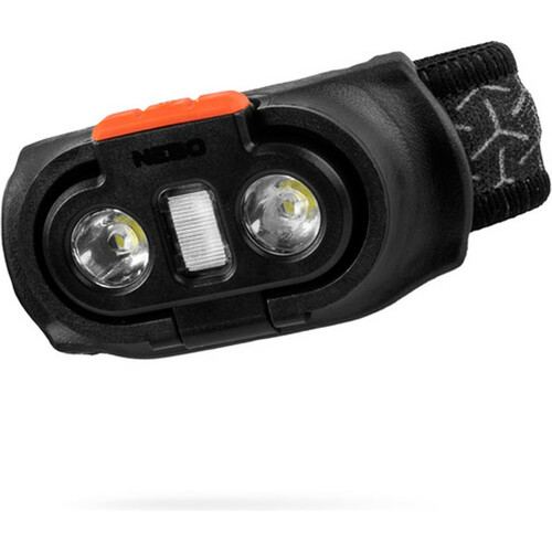 NEBO EINSTEIN 1000 FLEX - FOCO FRONTAL RECARG/PILAS 1000LM gris