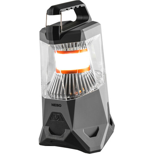 NEBO GALILEO� 500 - LAMPARA RECARGABLE LED 360º 500LM gris